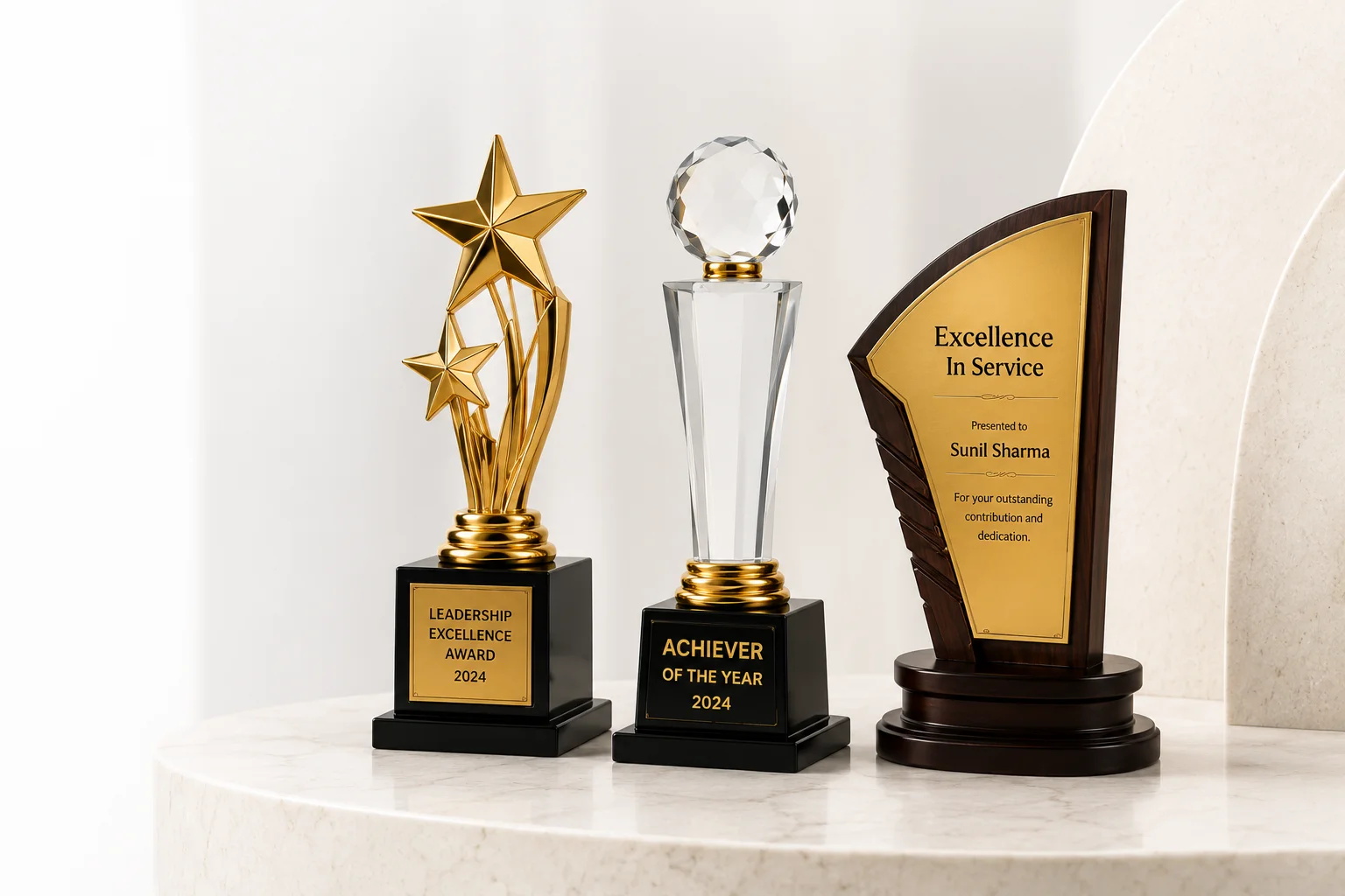 Padmawati Handicrafts — premium trophies & awards