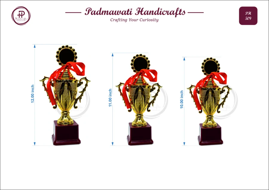 Gold Scrollwork Ornate Cup (PH-509)