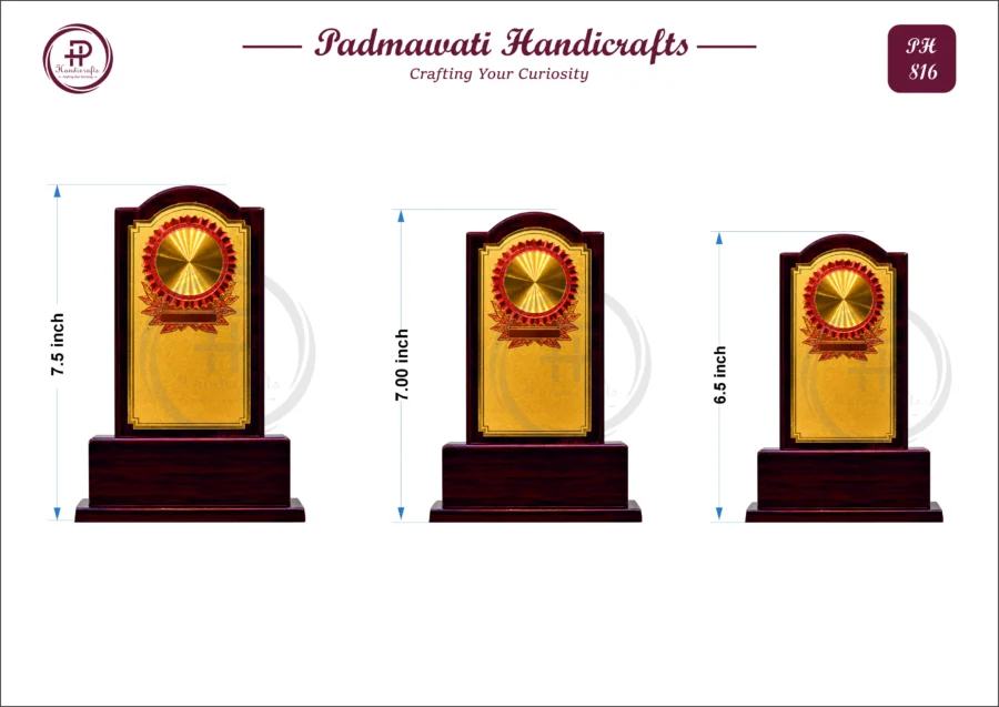 MDF Arch Rosette Memento (PH-816)