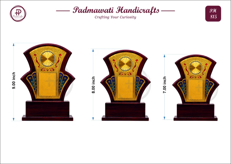 MDF Fan-Shape Multicolour Memento (PH-815)
